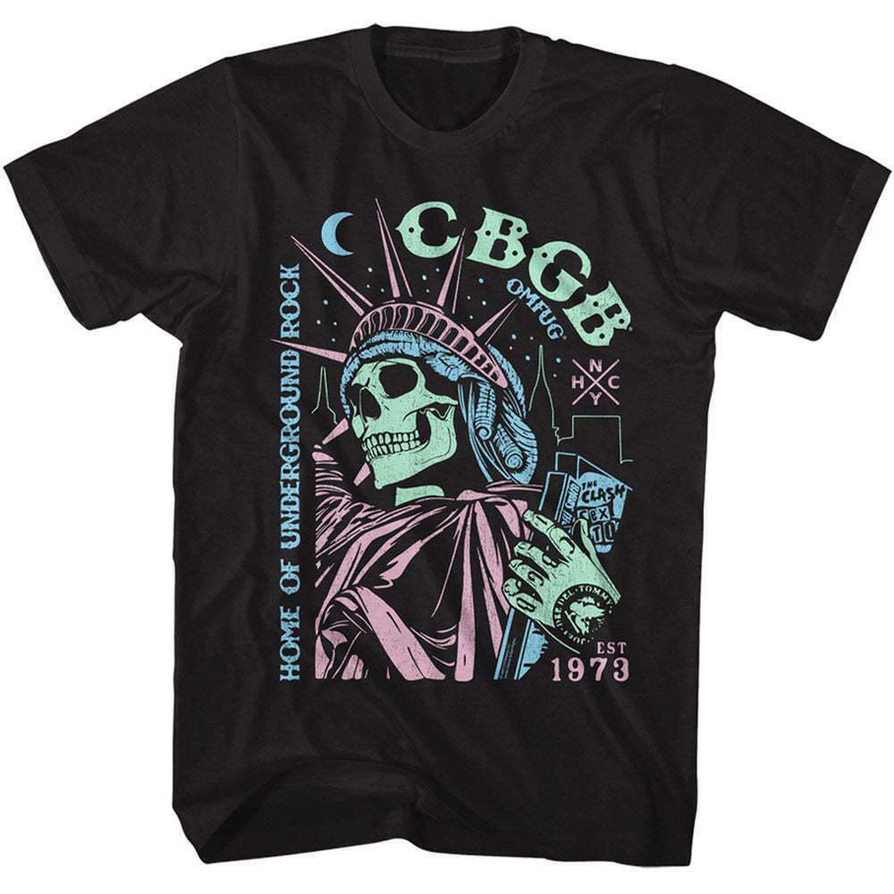 Cbgb Night Life Classic Retro Music Fan Graphic Unisex T-Shirt